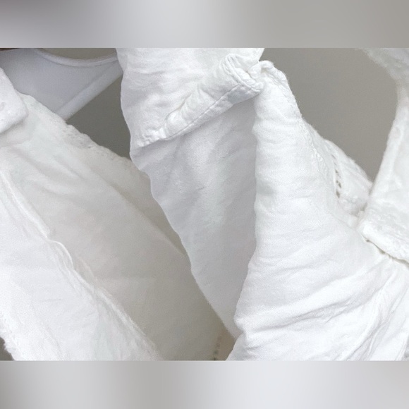 Altar'd State White crochet cut out sundress cottagecore boho fairy summer - Picture 5 of 7